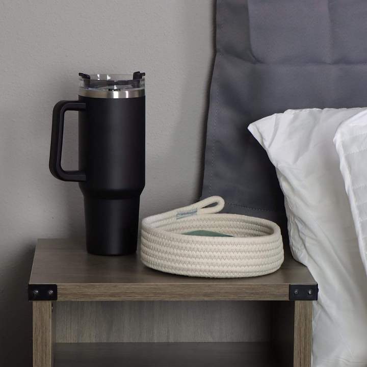 40oz Insulated Tumbler - Stainless Steel Vacuum Mug with Handle